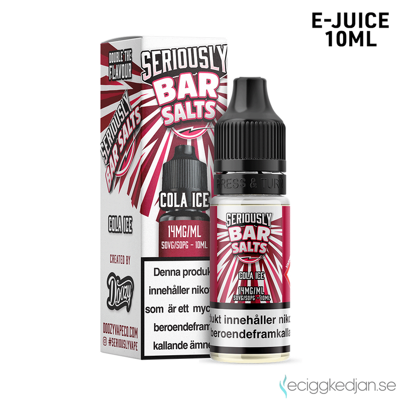 Seriously Bar Salts | Cola Ice | 10ml E-Juice