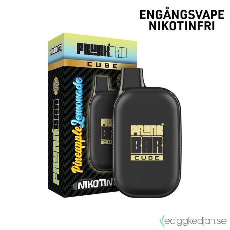 Frunk Bar Cube ZERO | Pineapple Lemonade | Nikotinfri Engångsvape