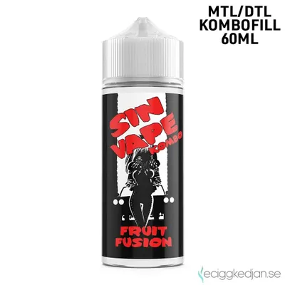 Sin Vape | Fruit Fusion | 60ml Kombofill