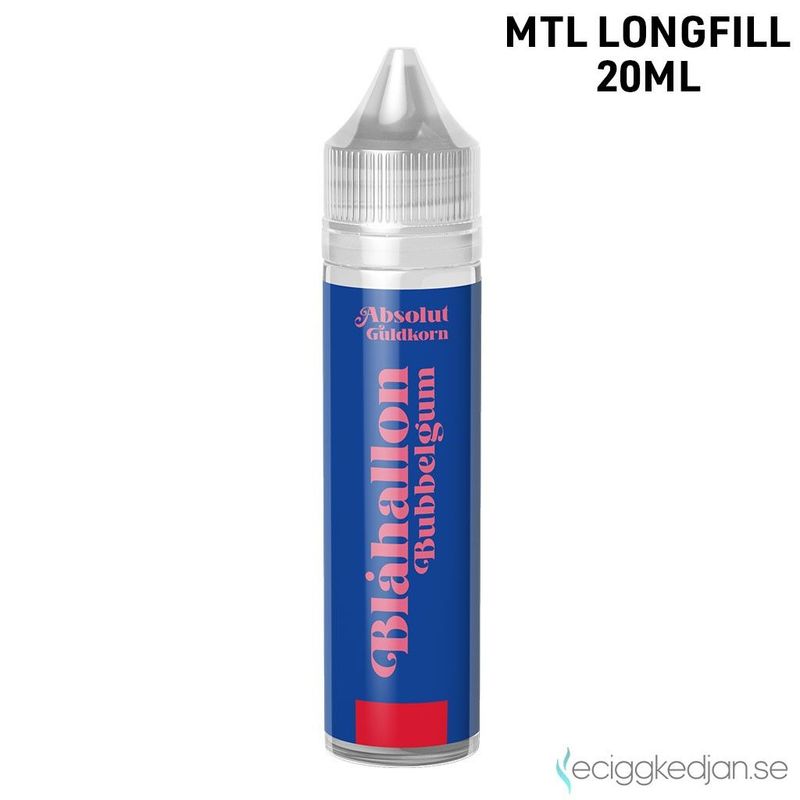 Absolut Guldkorn | Blåhallon Bubbelgum | 20ml Longfill