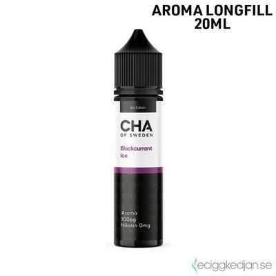 CHA of Sweden Ice Edition | Blackcurrant Ice | 20ml Aroma Longfill
