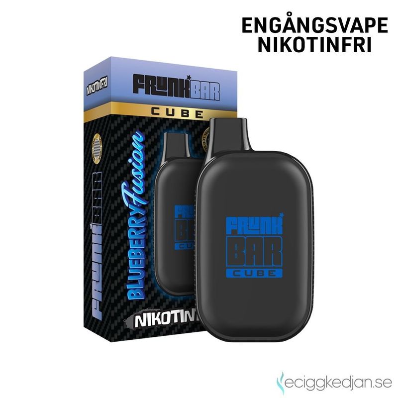 Frunk Bar Cube ZERO | Blueberry Fusion | Nikotinfri Engångsvape