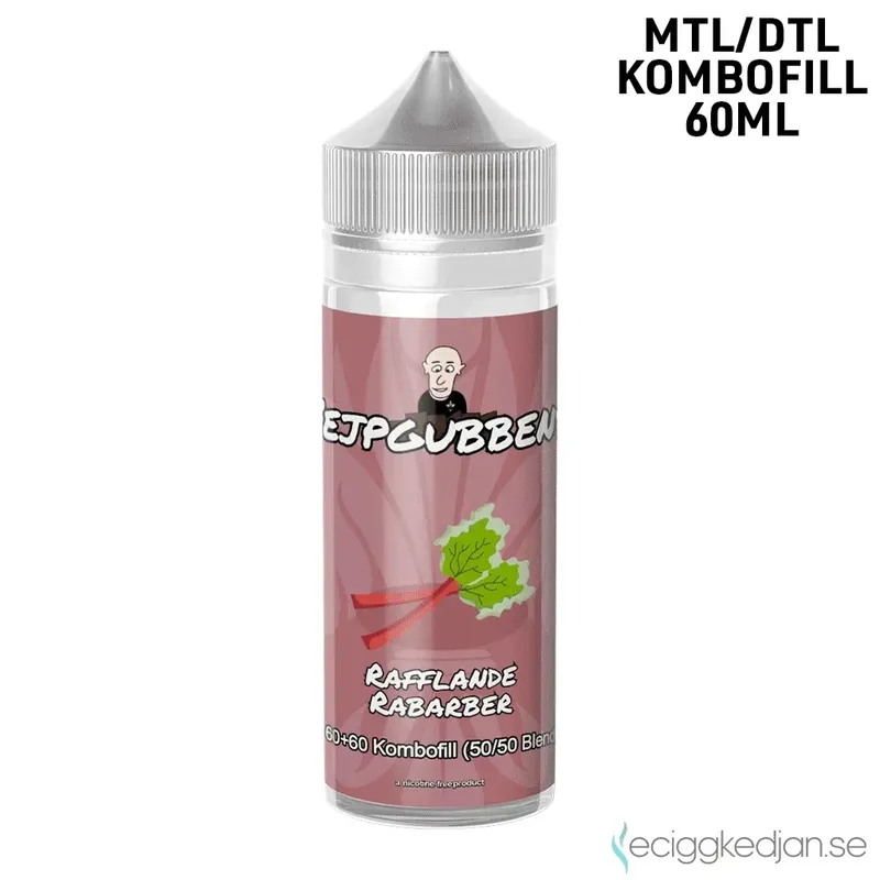 Vejpgubbens | Rafflande Rabarber | 60ml Kombofill