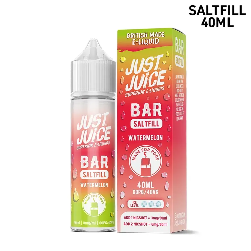 Just Juice Bar | Watermelon | 40ml Saltfill