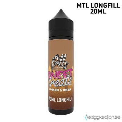 No Frills | Sweet Treats Cookies Cream | 20ml Longfill