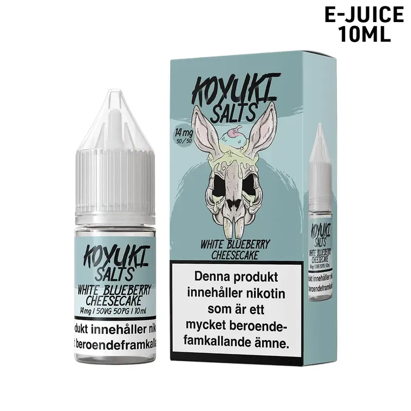 Koyuki Salts Chronicles | White Blueberry Cheesecake | 10ml E-Juice