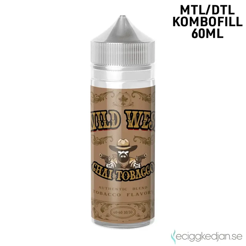 Wild West | Chai Tobacco | 60ml Kombofill
