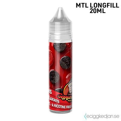 Vejpgummans Godis | Hallonlakrits | 20ml Longfill