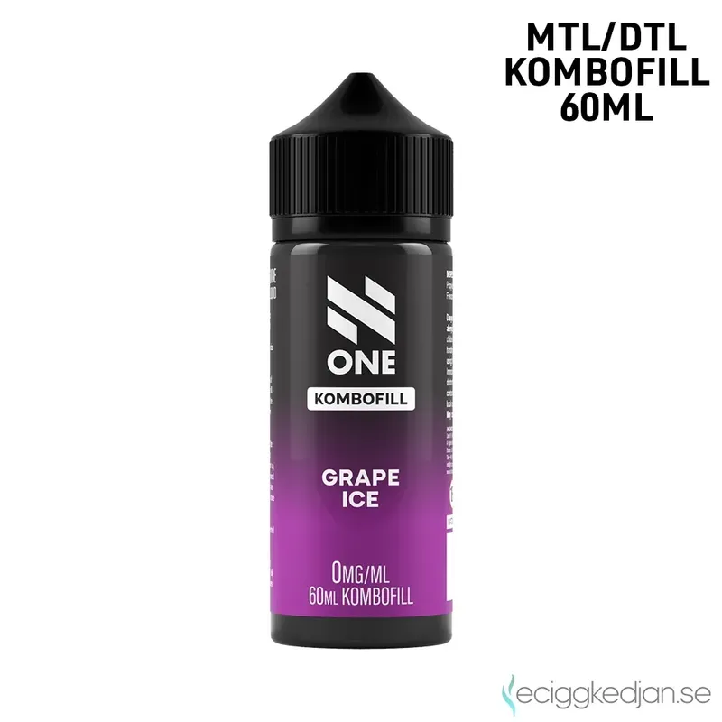 N One | Grape Ice | 60ml Kombofill