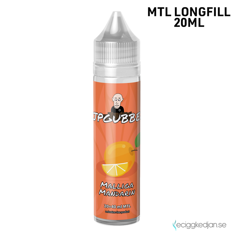 Vejpgubbens | Malliga Mandarin | 20ml Longfill