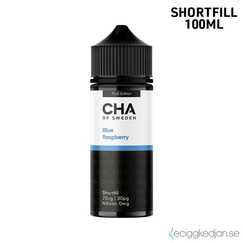 CHA of Sweden Fruit Edition | Blue Raspberry | 100ml Shortfill