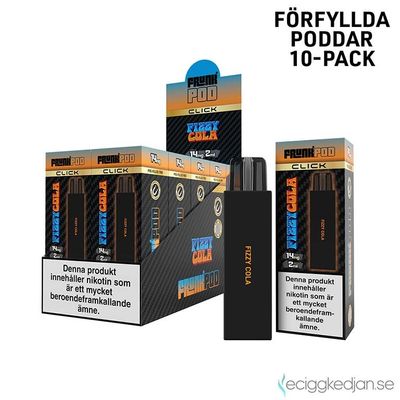 Pod Click | Frunk | Fizzy Cola | 10pack