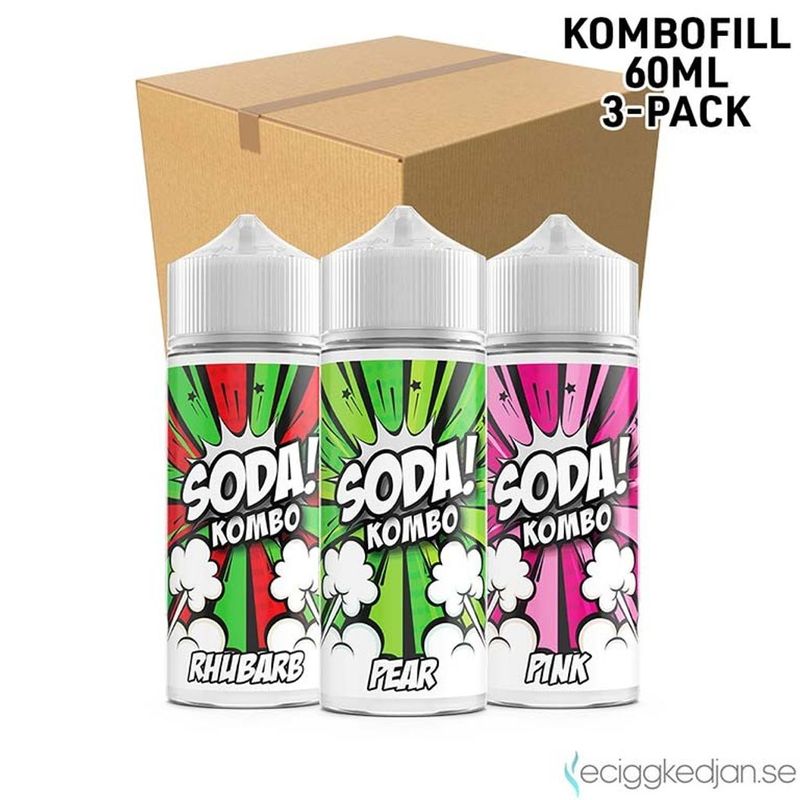 Soda | Komplett Pack | 3st*Kombofill 60ml