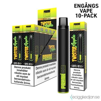 Frunk Bar | Twisted Apple | Engångsvape | 10pack