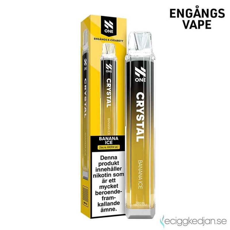 N One Crystal | Banana Ice | Engångsvape