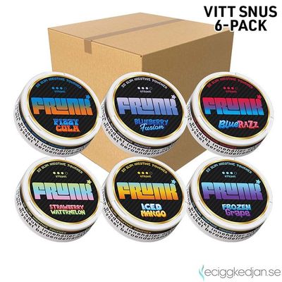 Frunk Slim | Komplett Pack | All White | 6*1pack