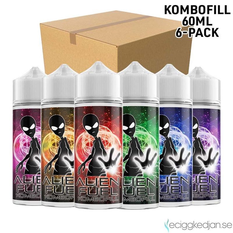 Alien Fuel | Komplett Pack | 6st*Kombofill 60ml