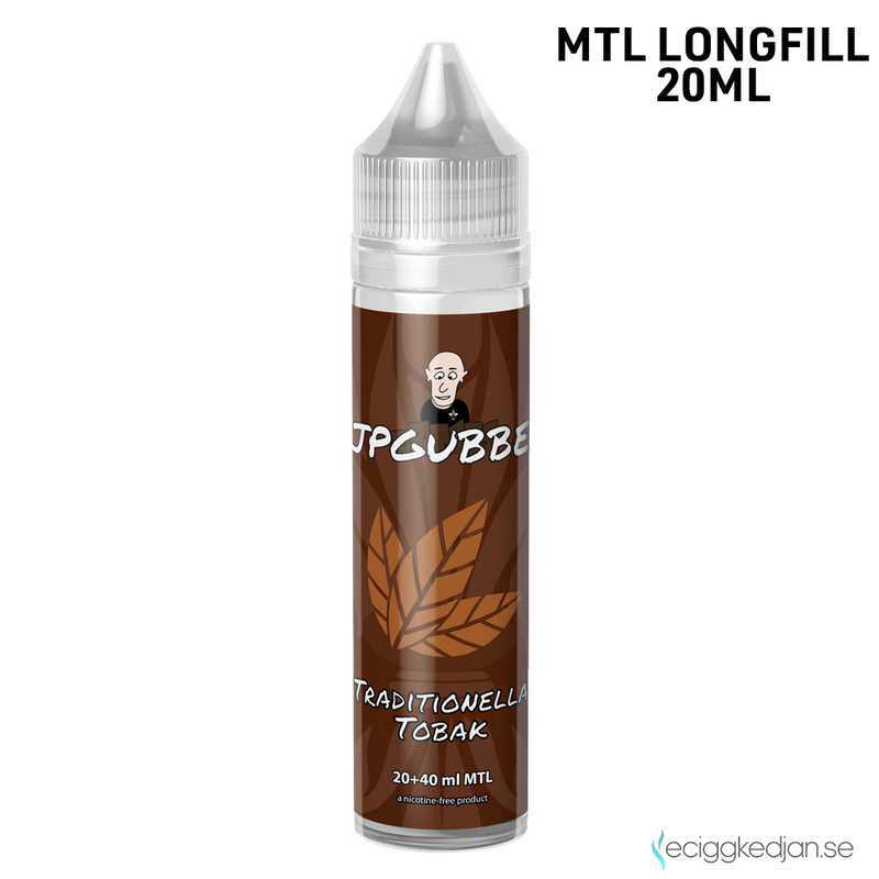 Vejpgubbens | Traditionella Tobak | 20ml Longfill