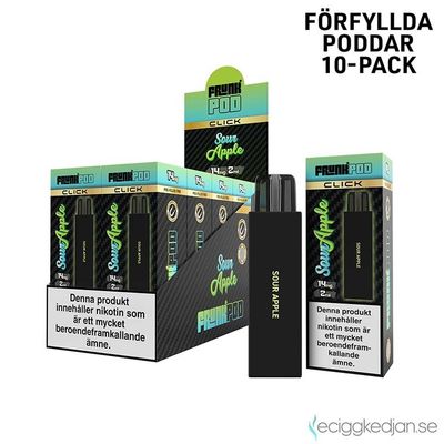 Pod Click | Frunk | Sour Apple | 10pack