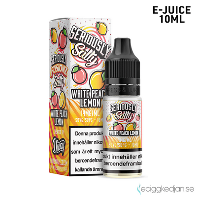 Seriously Salty | White Peach Lemon | 10ml E-Juice