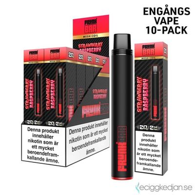 Frunk Bar | Strawberry Raspberry | Engångsvape | 10pack