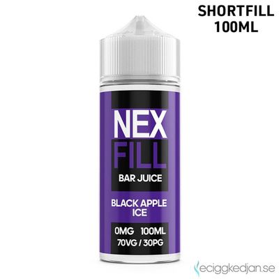 NEX FILL| Black Apple Ice |100ml Shortfill
