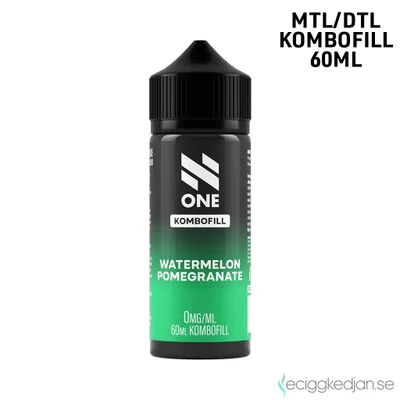 N One | Watermelon Pomegranate | 60ml Kombofill