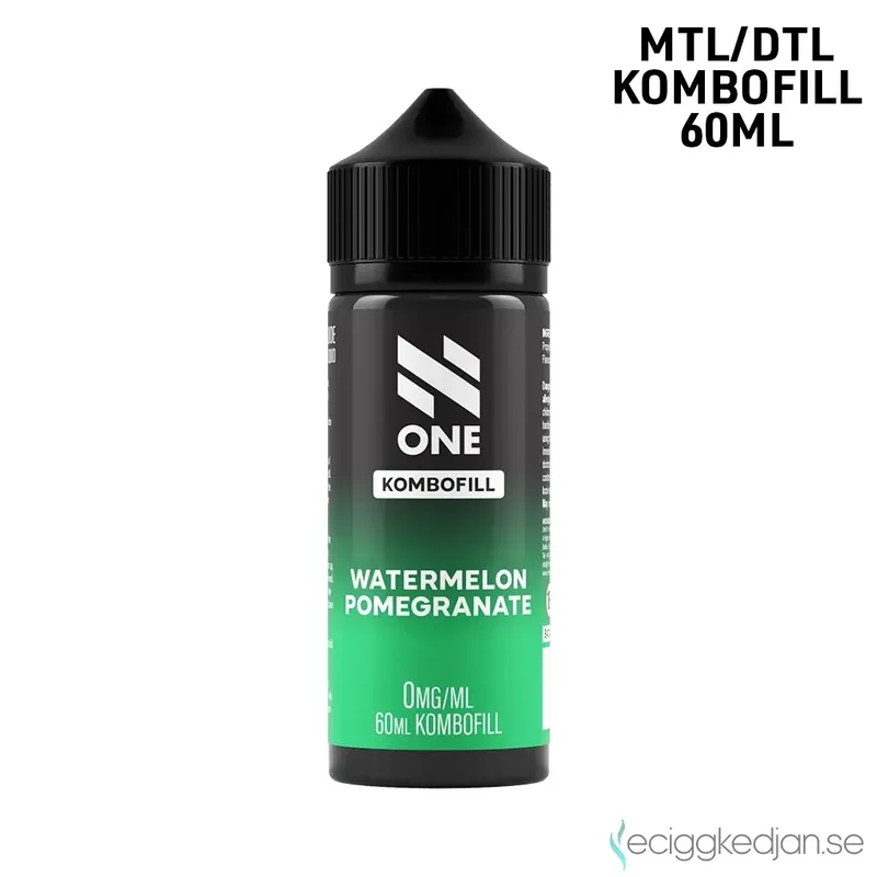 N One | Watermelon Pomegranate | 60ml Kombofill