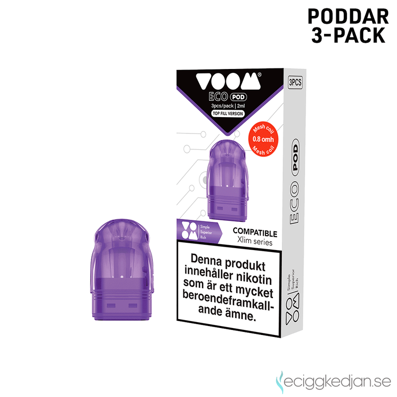 Voom | Eco Pod | 3pack