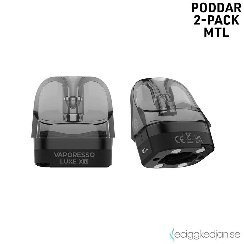 Vaporesso | Luxe XR Empty Pod | 5ml | 2-pack