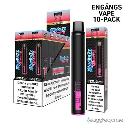 Frunk Bar | Blue Razz Cherry | Engångsvape | 10pack