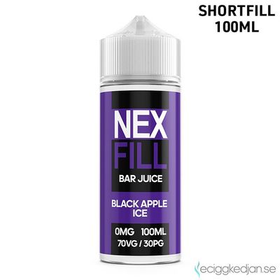 NEX FILL| Black Apple Ice |100ml Shortfill