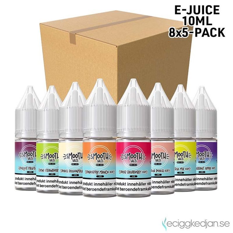 Smooth Salt ICE 14mg Nikotinsalt | Komplett Pack | 8*5pack