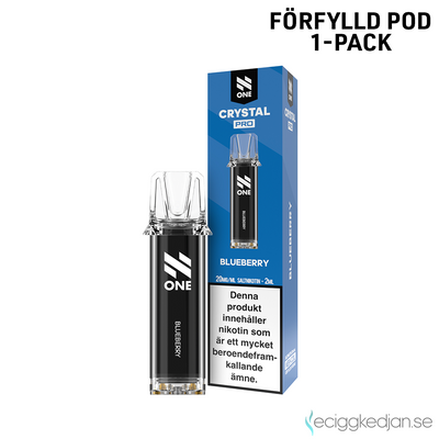 N One Crystal PRO | Blueberry | Förfylld Pod