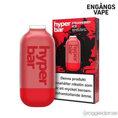 Hyper Bar | Strawberry Ice | Engångsvape