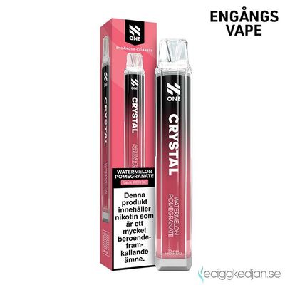 N One Crystal | Watermelon Pomegranate | Engångsvape