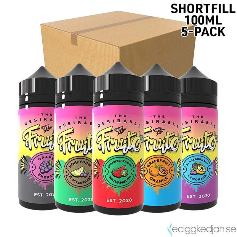 Fruito | Komplett Pack | 5st*Shortfill 100ml