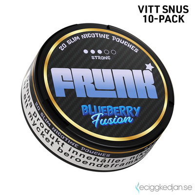 Frunk Slim | Blueberry Fusion | All White | 10pack