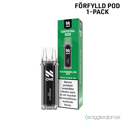 N One Crystal PRO | Watermelon Ice | Förfylld Pod
