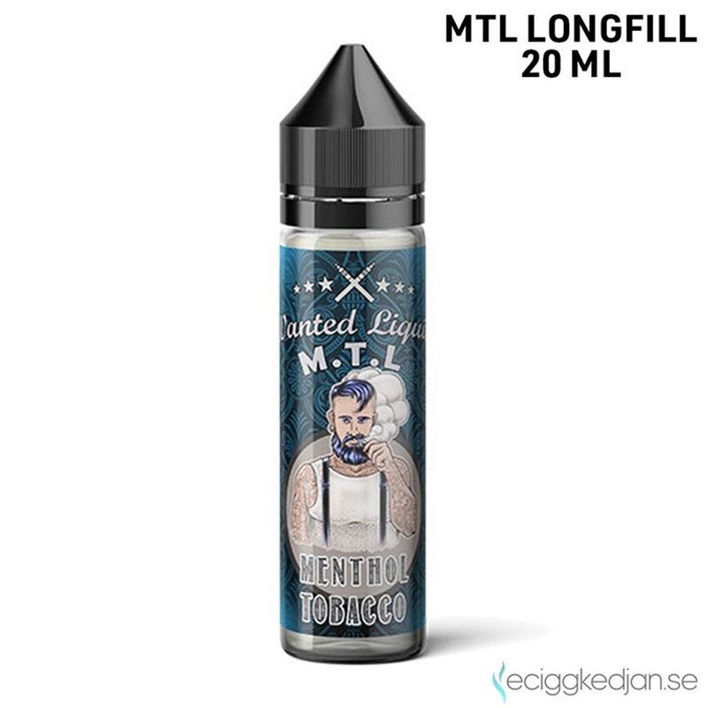 Wanted Liquid | Menthol Tobacco | 20ml Longfill