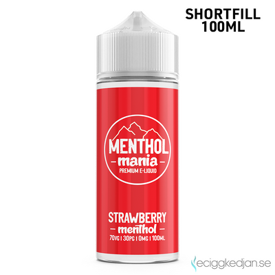 Menthol Mania | Strawberry Menthol |100ml Shortfill