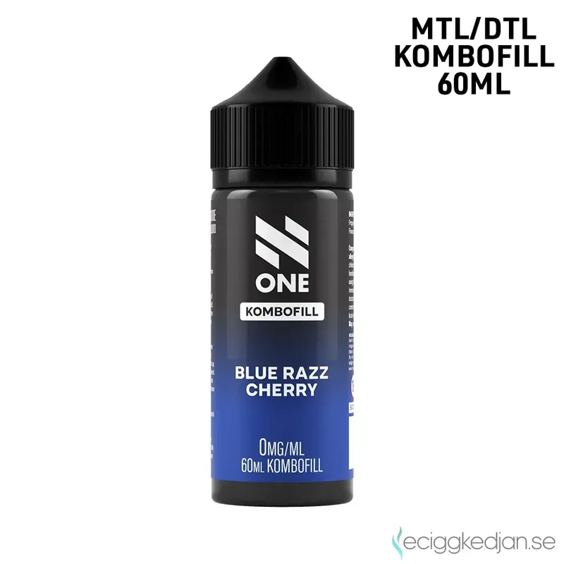 N One | Blue Razz Cherry | 60ml Kombofill