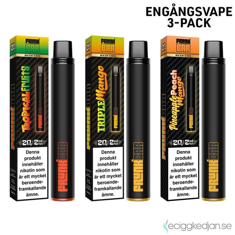 Frunk Bar Mixpack | Tropical Mix | Engångsvape