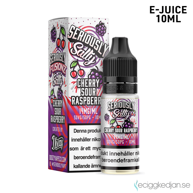 Seriously Salty | Cherry Sour Raspberry | 10ml E-Juice