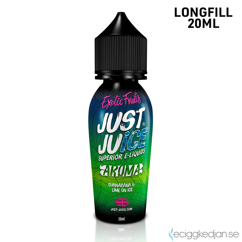 Just Juice Exotic Fruits | Guanabana & Lime on Ice | 20ml Longfill