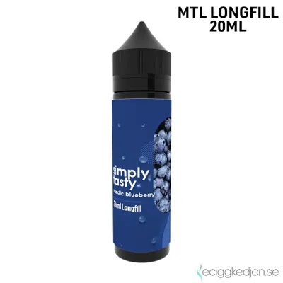 Simply Tasty | Nordic Blueberry | 20ml Longfill