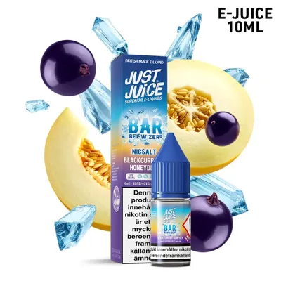 Just Juice Bar Below Zero | Blackcurrant Honeydew | 10ml Saltnikotin
