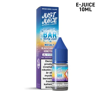 Just Juice Bar Below Zero | Blackcurrant Honeydew | 10ml Saltnikotin