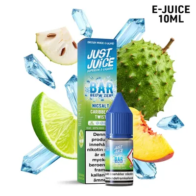 Just Juice Bar Below Zero | Caribbean Twist | 10ml Saltnikotin
