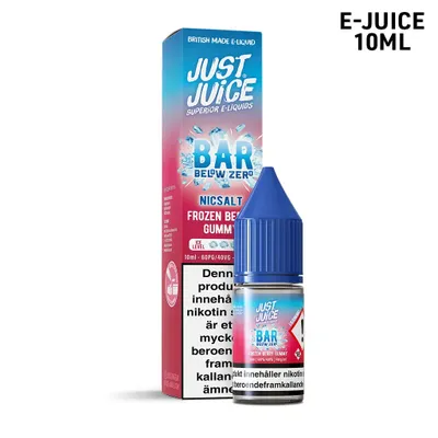 Just Juice Bar Below Zero | Frozen Berry Gummy | 10ml Saltnikotin